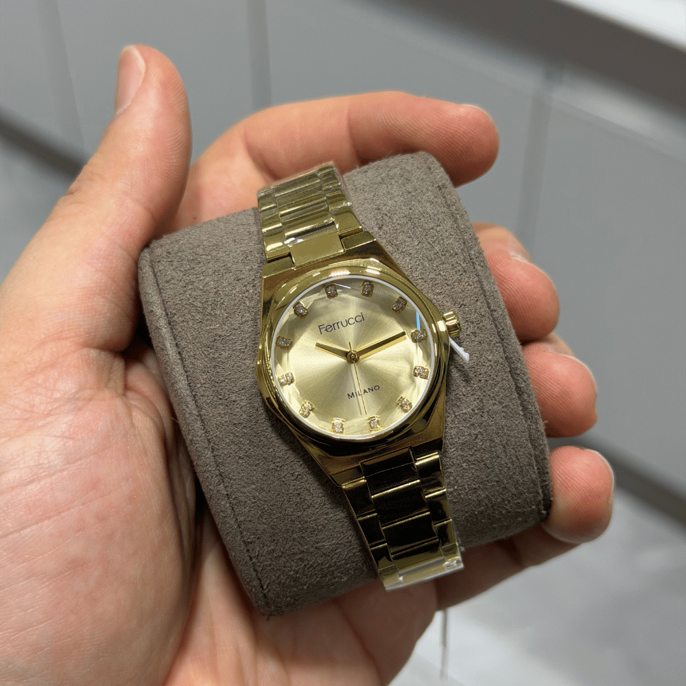 Ferrucci FER.03378M.02 Çelik Kordon Kadın Kol Saati