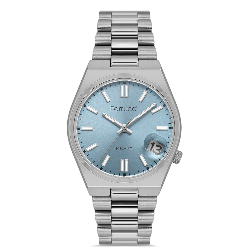 Ferrucci FER.03450M.03 Çelik Kordon Kadın Kol Saati