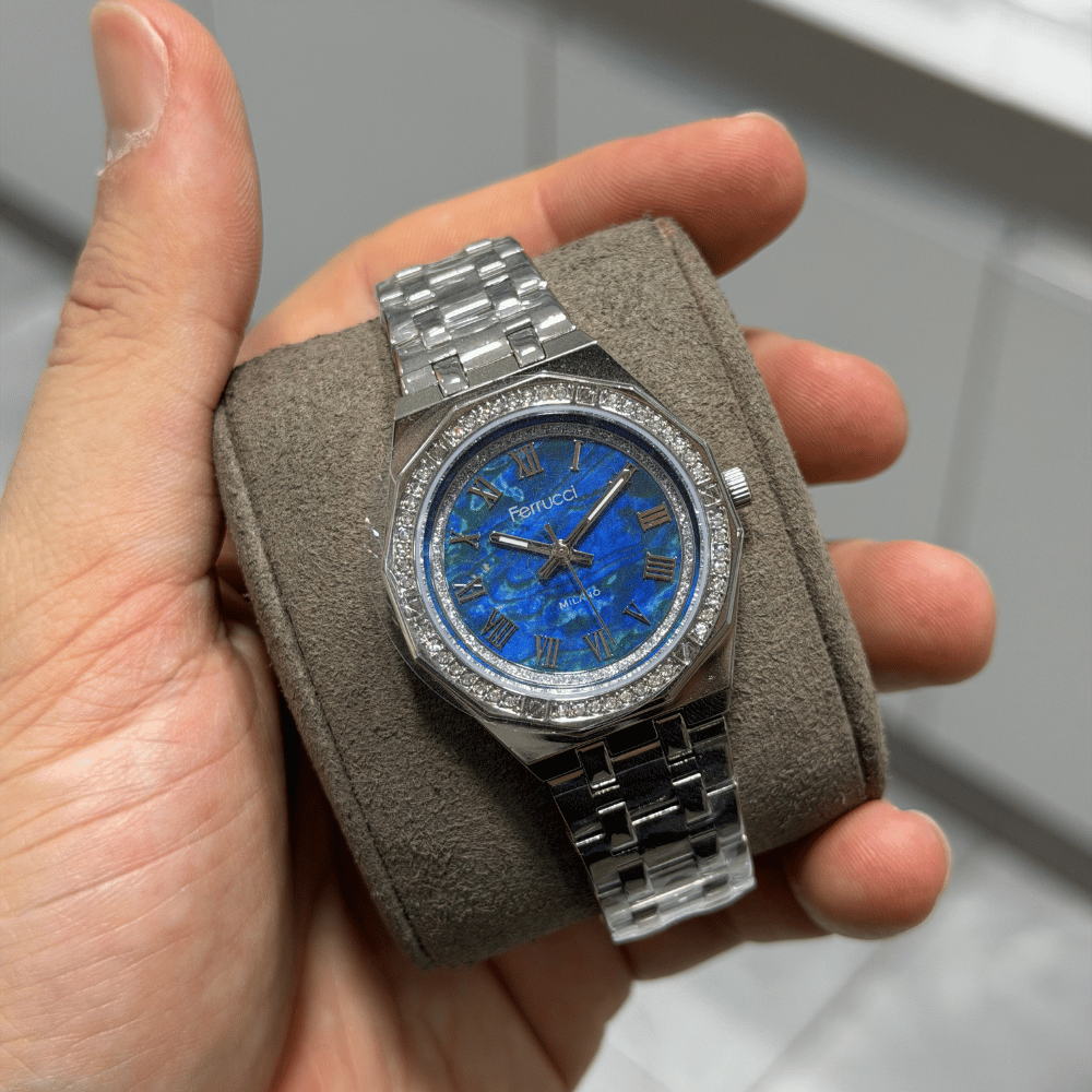 Ferrucci FER.03584M.01 Çelik Kordon Kadın Kol Saati