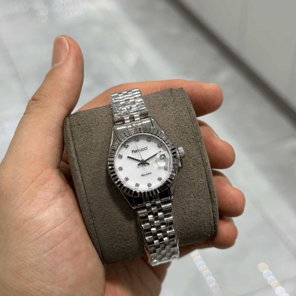 Ferrucci FER.03591M.07 Çelik Kordon Kadın Kol Saati