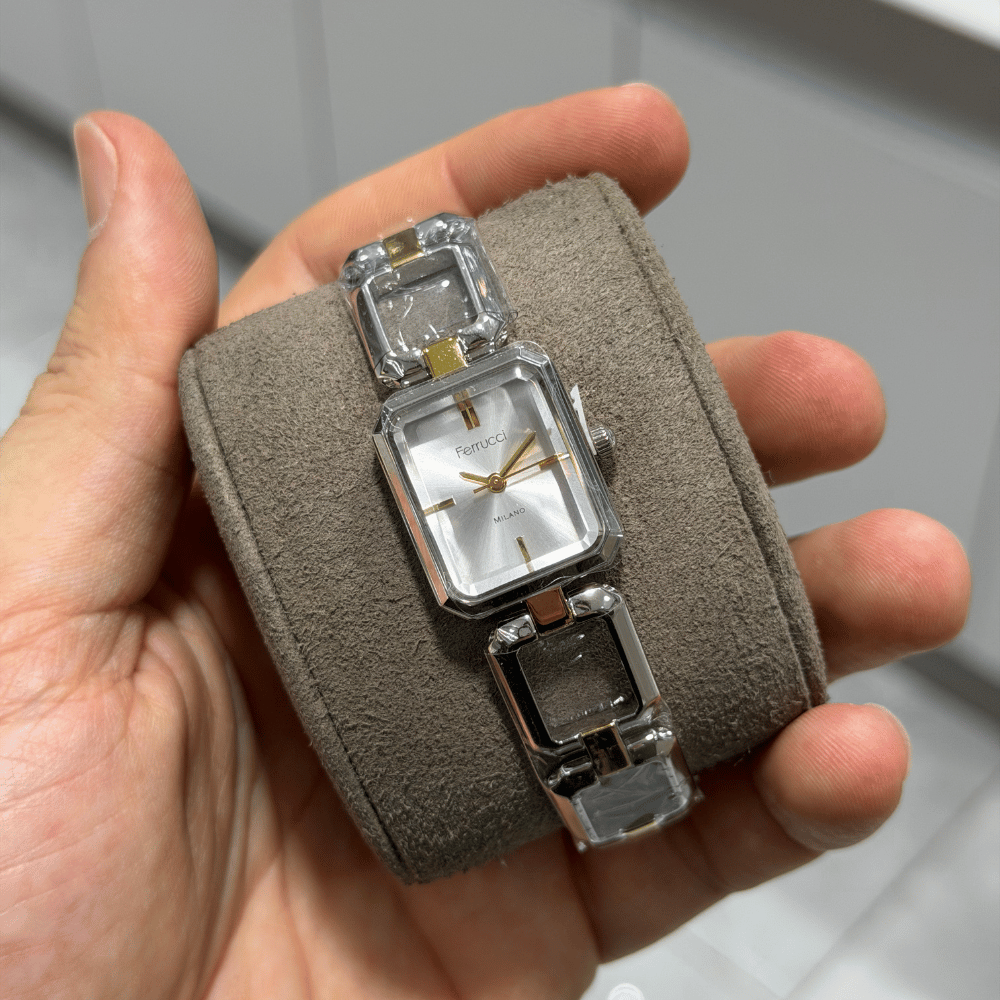 Ferrucci FER.03603M.01 Çelik Kordon Kadın Kol Saati