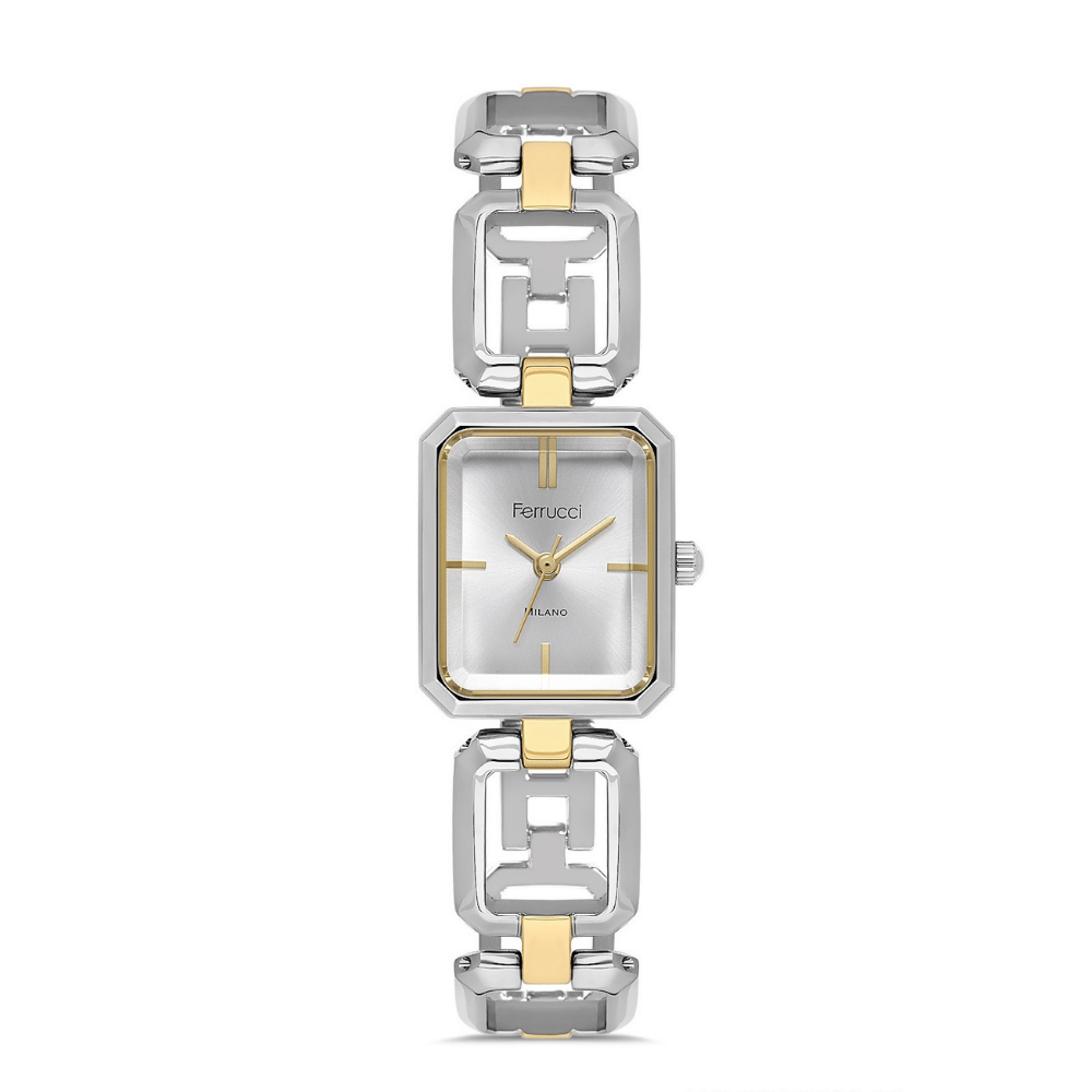 Ferrucci FER.03603M.01 Çelik Kordon Kadın Kol Saati