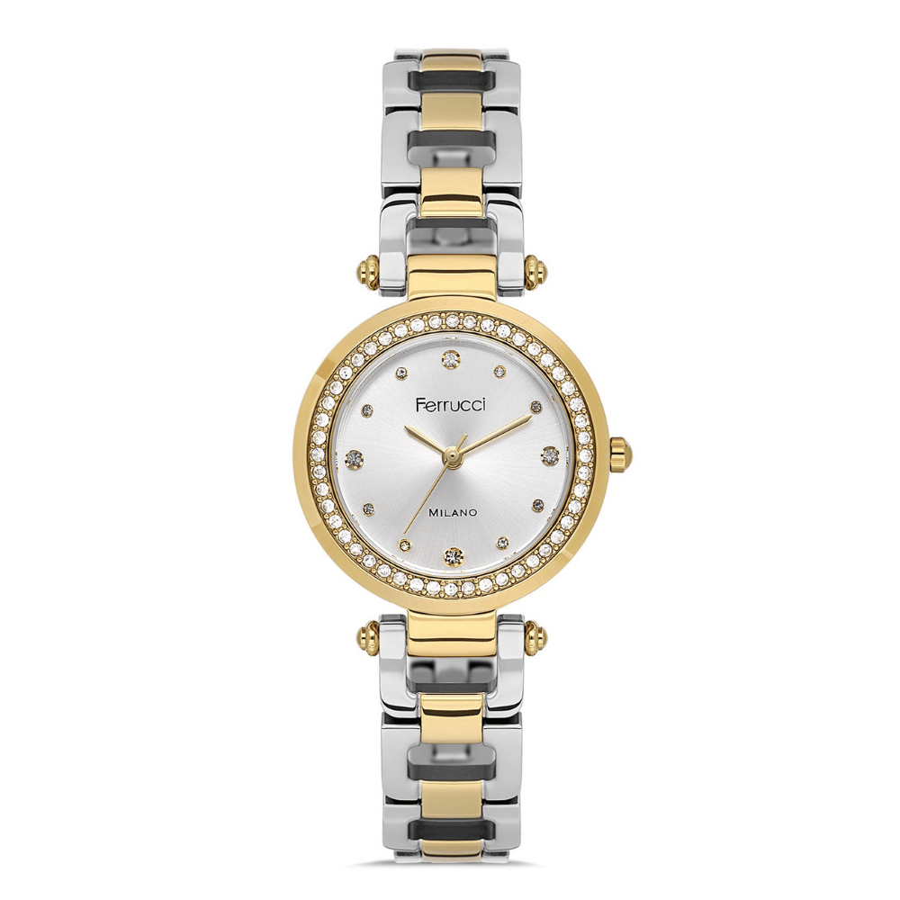 Ferrucci, FER.03629M.05, Kadın Saat, Ferrucci FER.03629M.05 Çelik Kordon Kadın Kol Saati