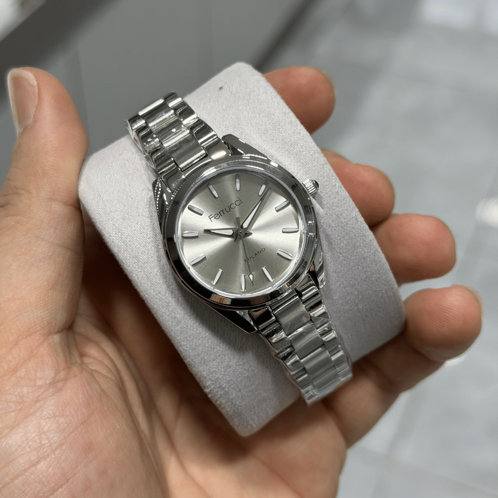 Ferrucci FER.03675M.01 Çelik Kordon Kadın Kol Saati