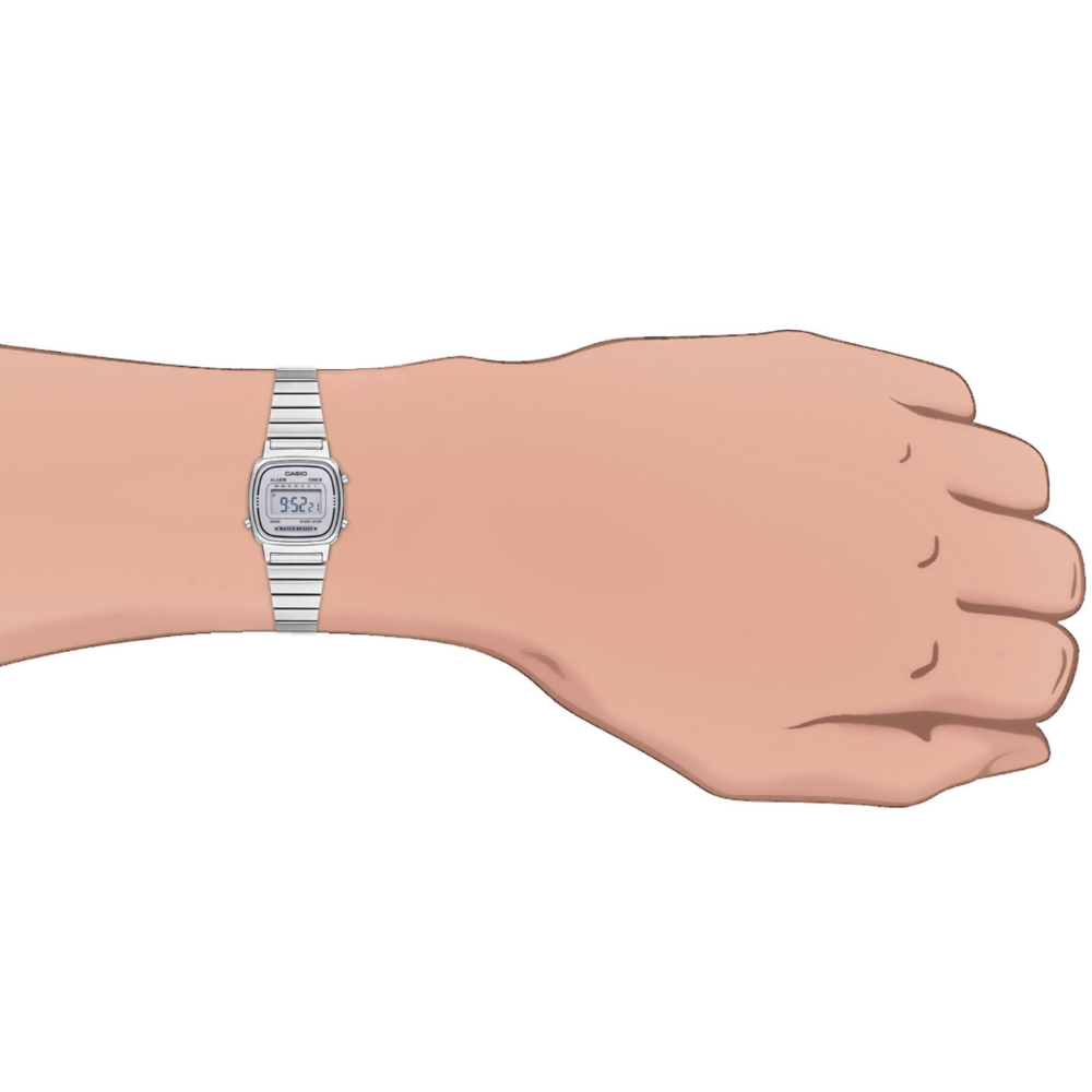 Casio LA670WA-7DF Bayan Kol Saati