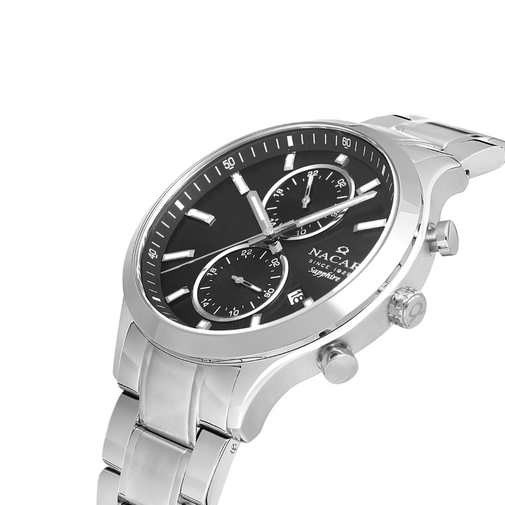 Nacar NC33-298316G-ABM Metal Erkek Kol Saati