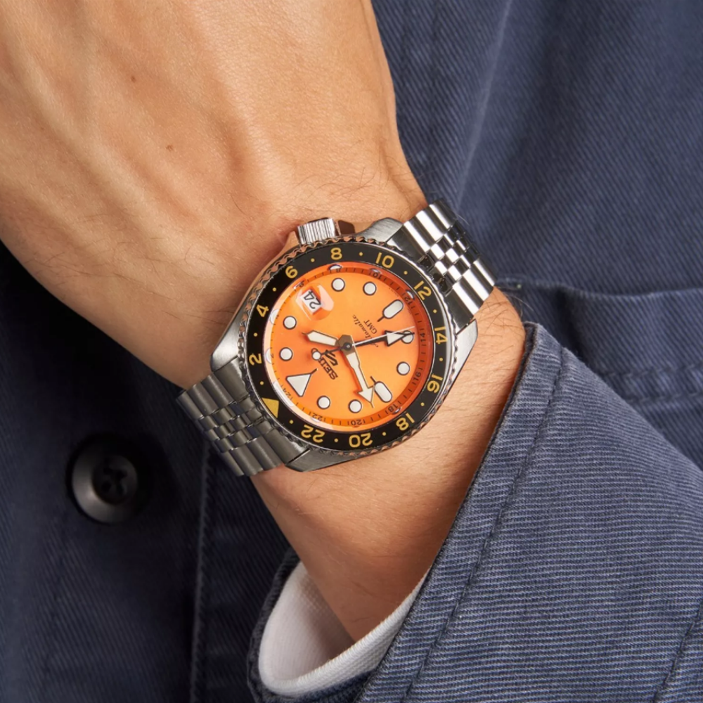Seiko 5 Sports Gmt SSK005K Erkek Kol Saati