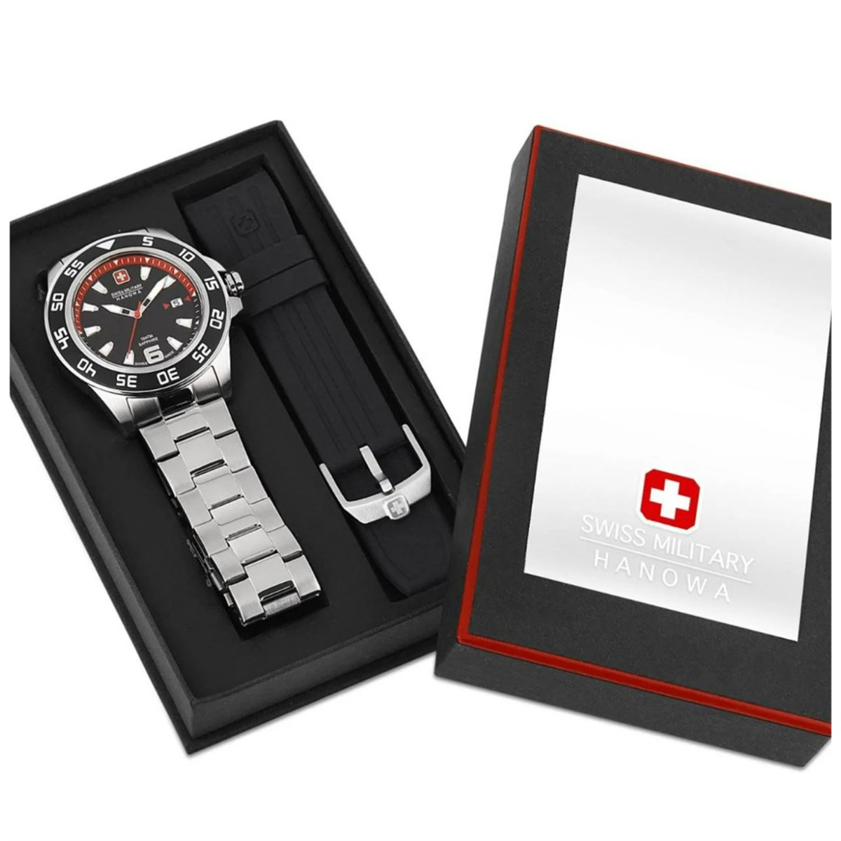 Swiss Military 06-5362.04.007.07SET Erkek Kol Saati