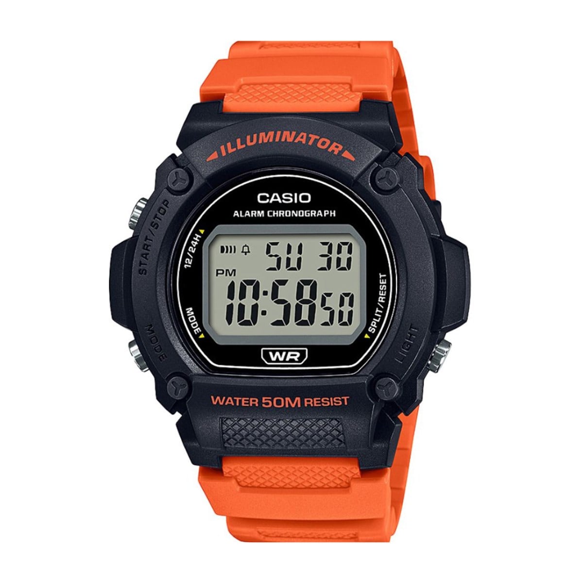 W-219H-4AVDF Dijital Erkek Kol Saat Casio W-219H-4AVDF