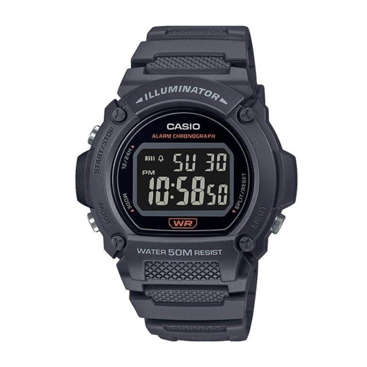 W-219H-8BVDF Dijital Erkek Kol Saat Casio W-219H-8BVDF