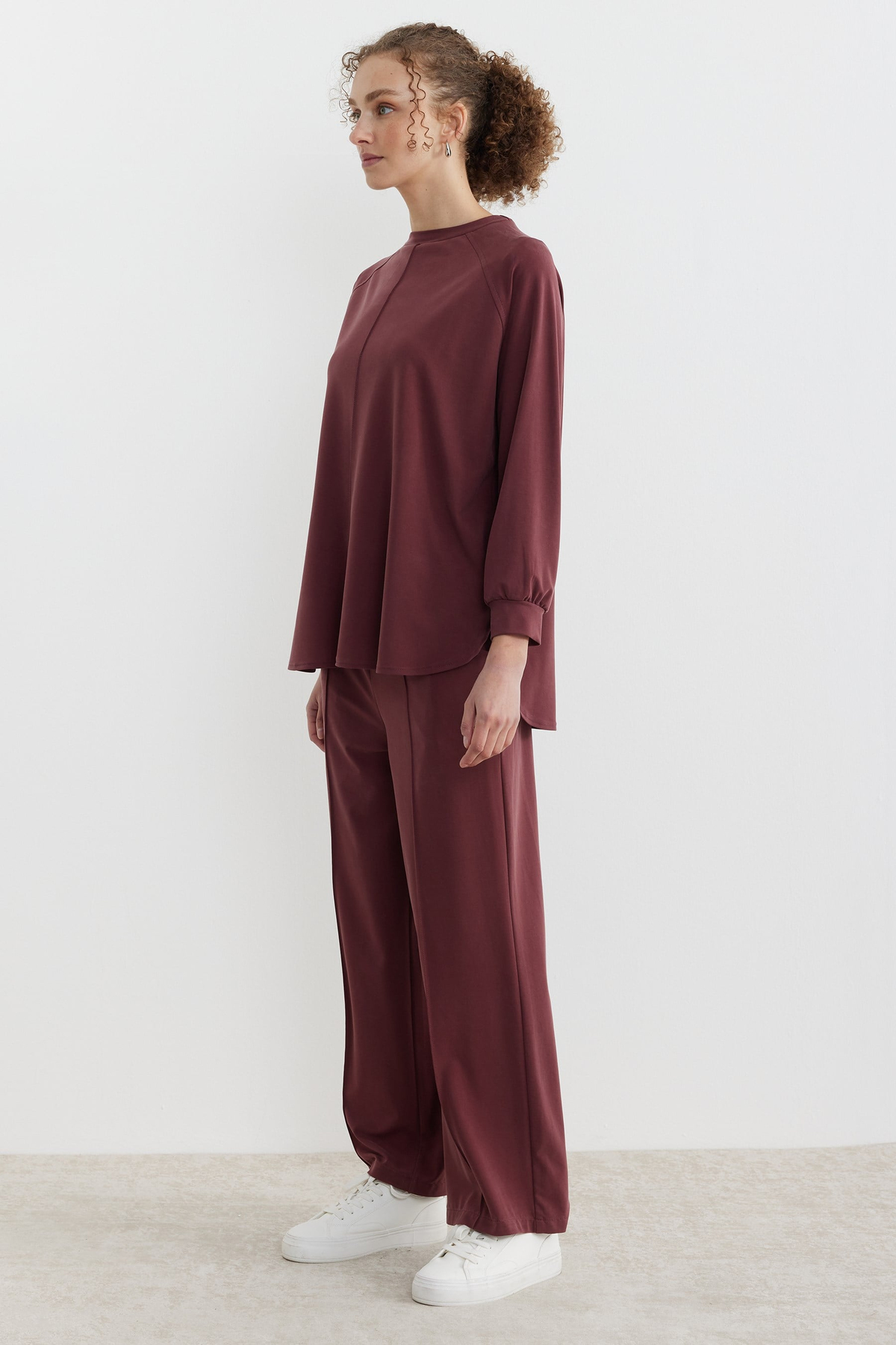 Pike Modal Basic Takım Bordo