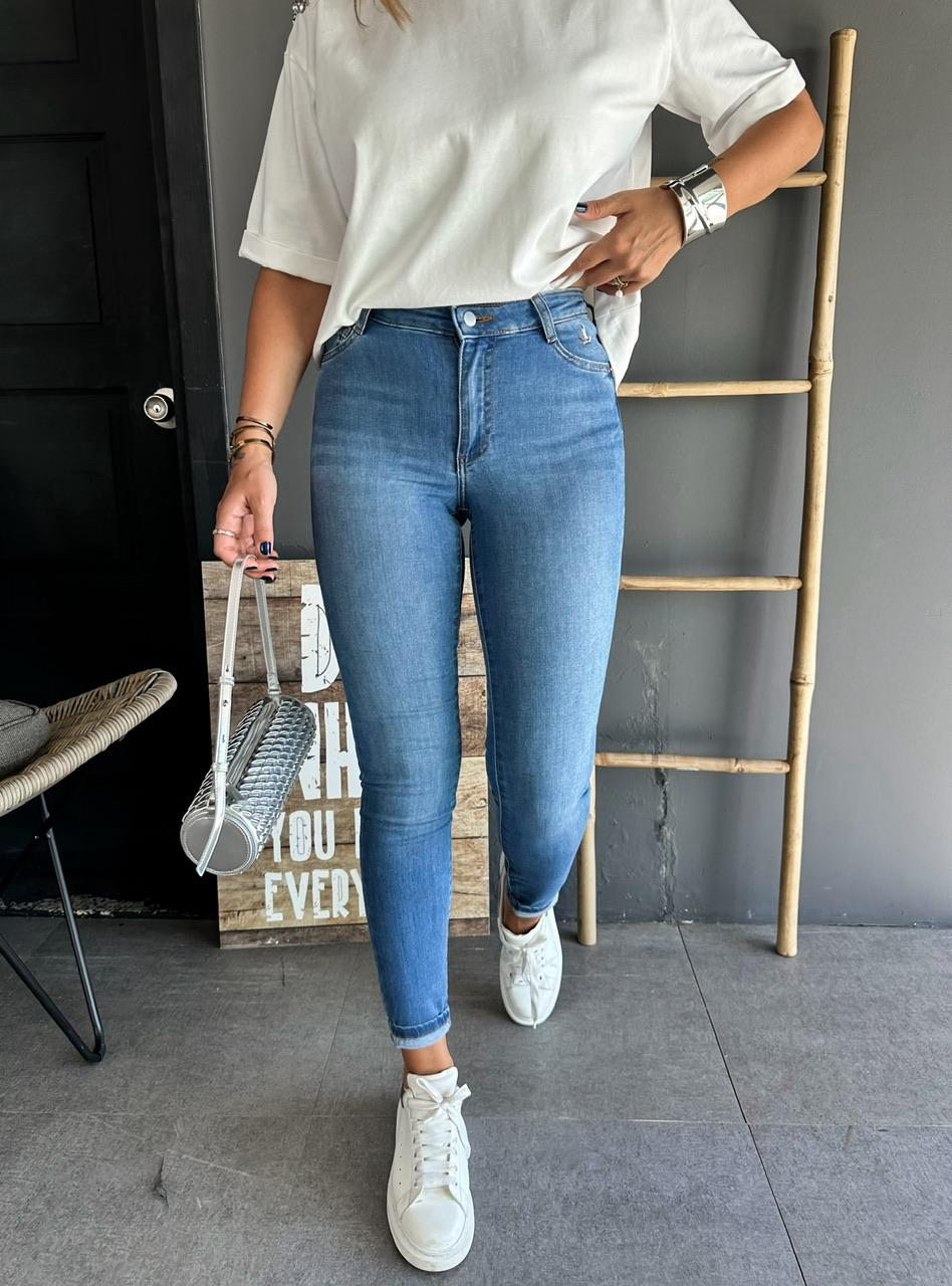 Açık Mavi Likralı Premium Jean