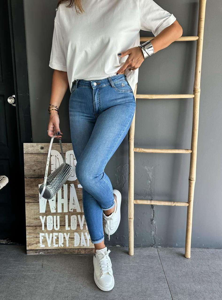 Açık Mavi Likralı Premium Jean