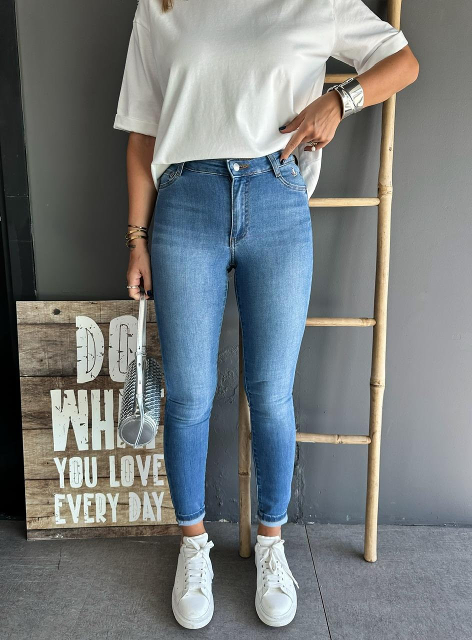 Açık Mavi Likralı Premium Jean