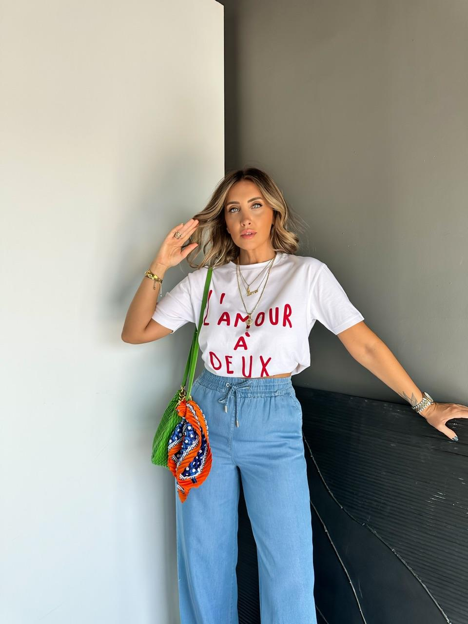 Amour Yazılı Orijinal Tshirt