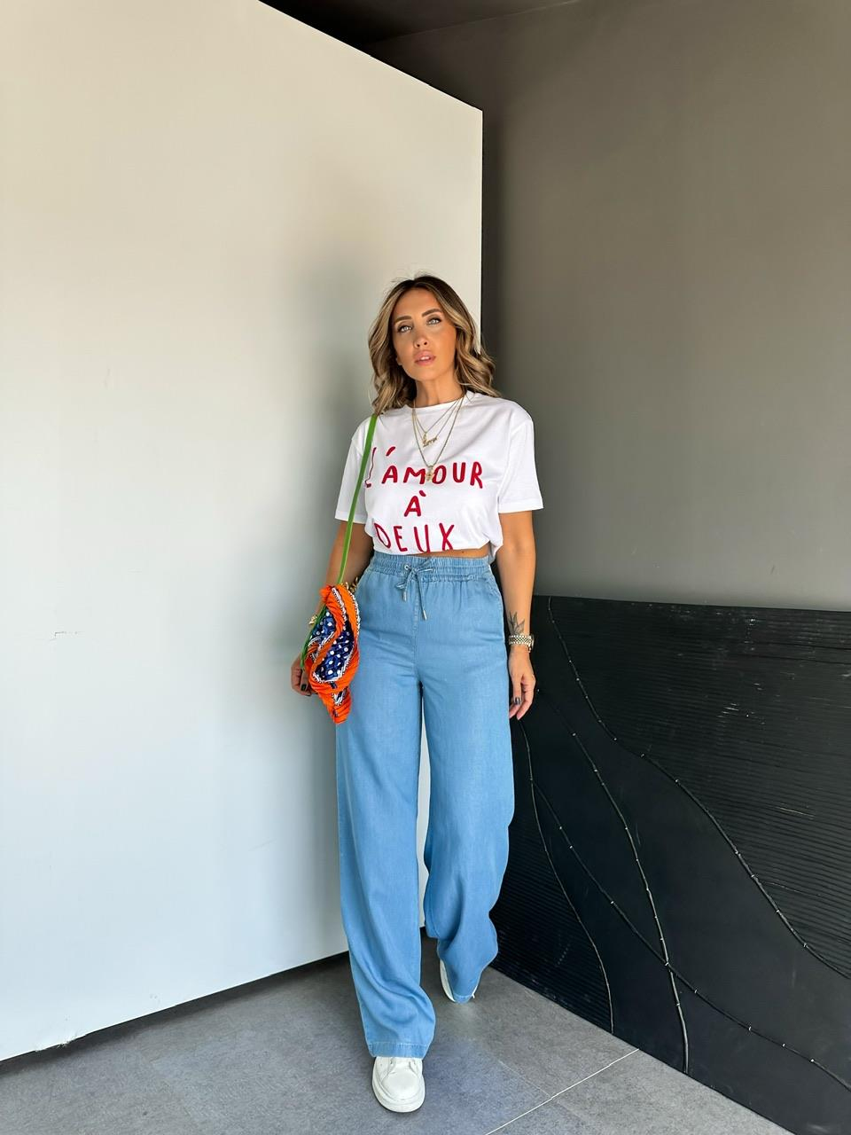 Amour Yazılı Orijinal Tshirt