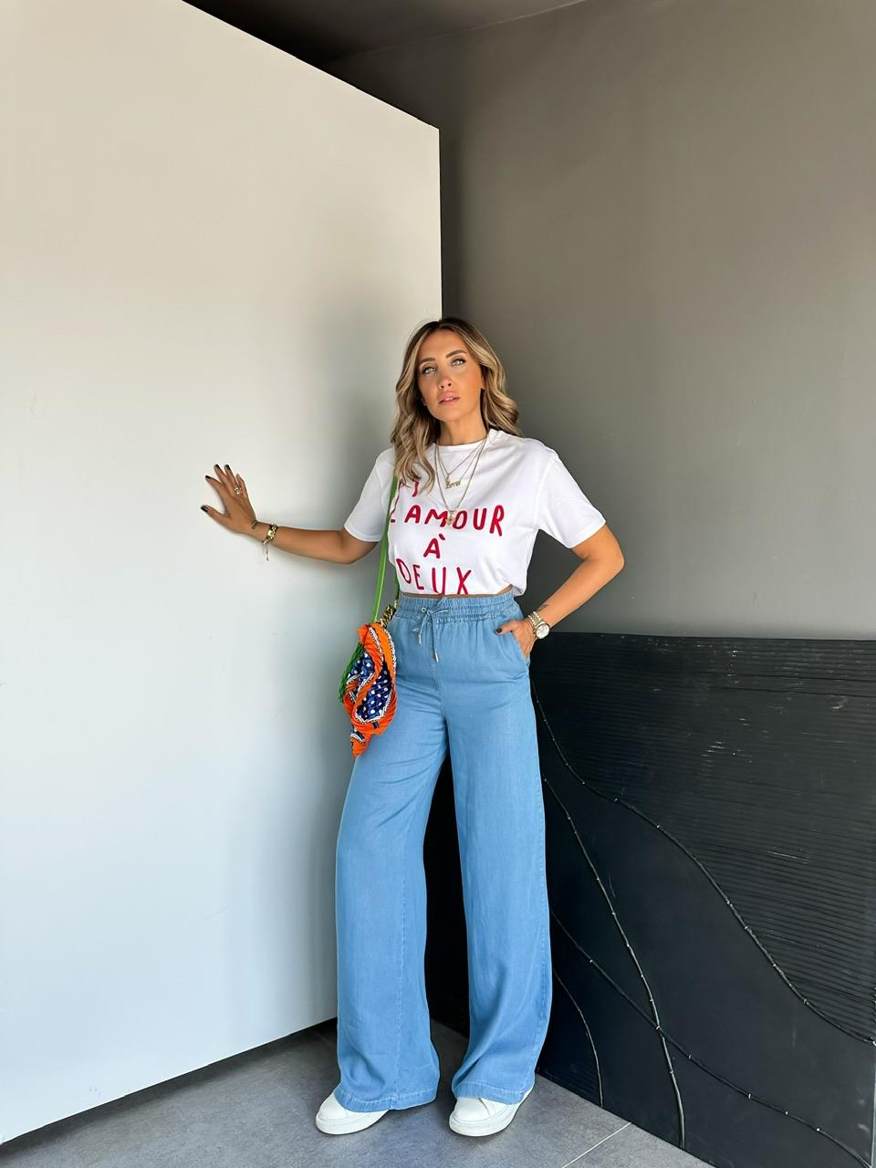 Amour Yazılı Orijinal Tshirt