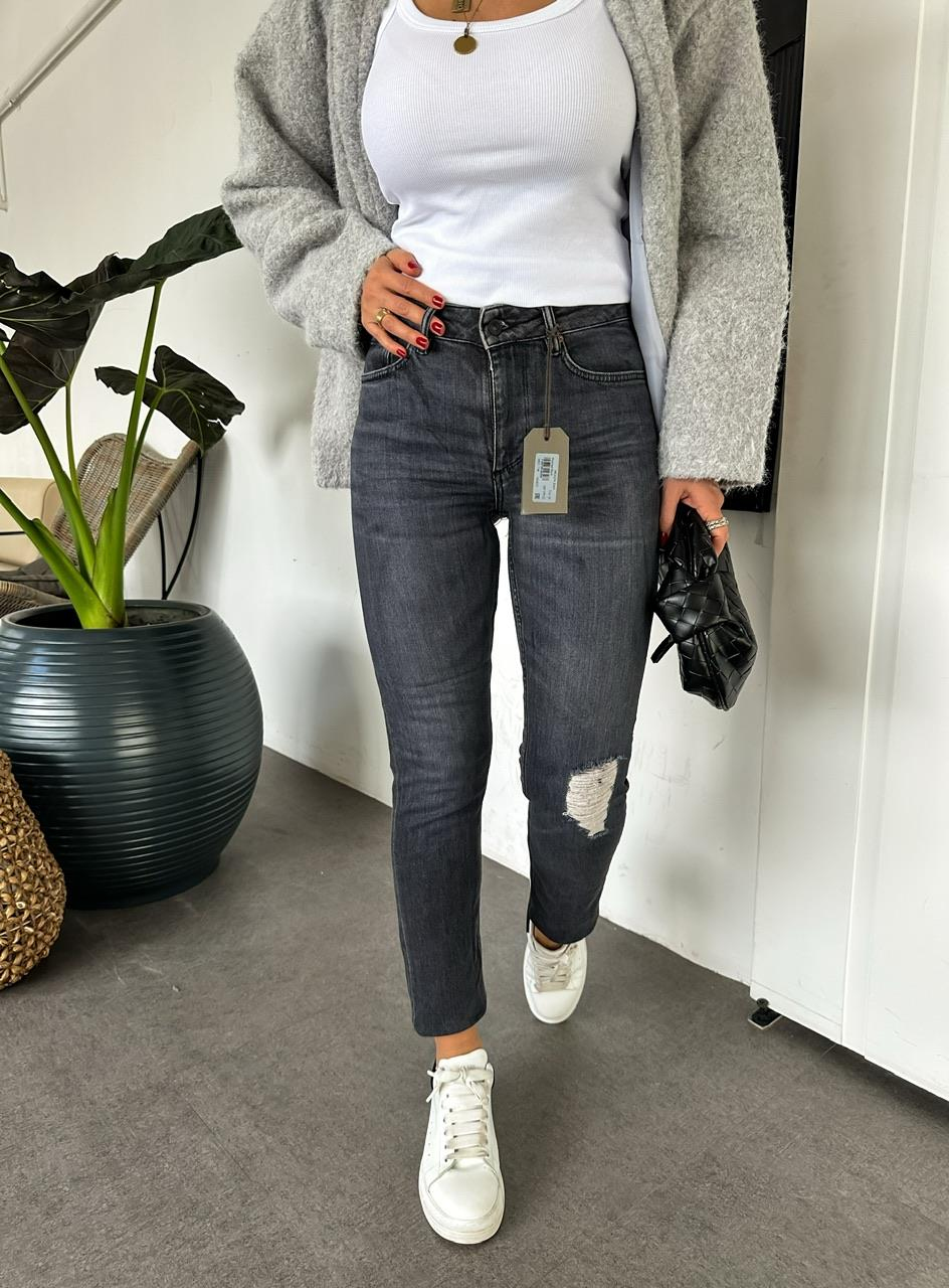 Antrasit Likralı Premium Jean