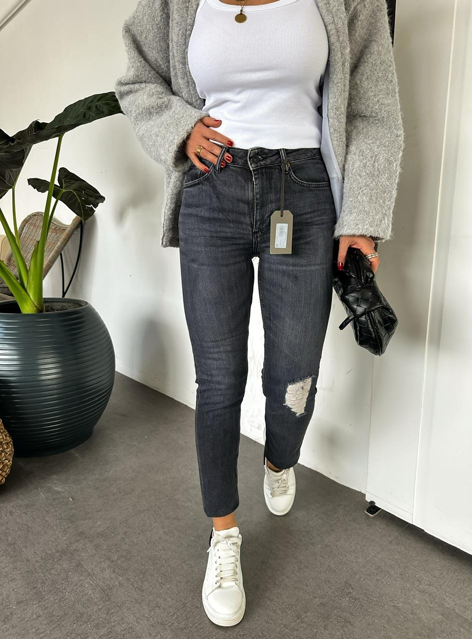 Antrasit Likralı Premium Jean