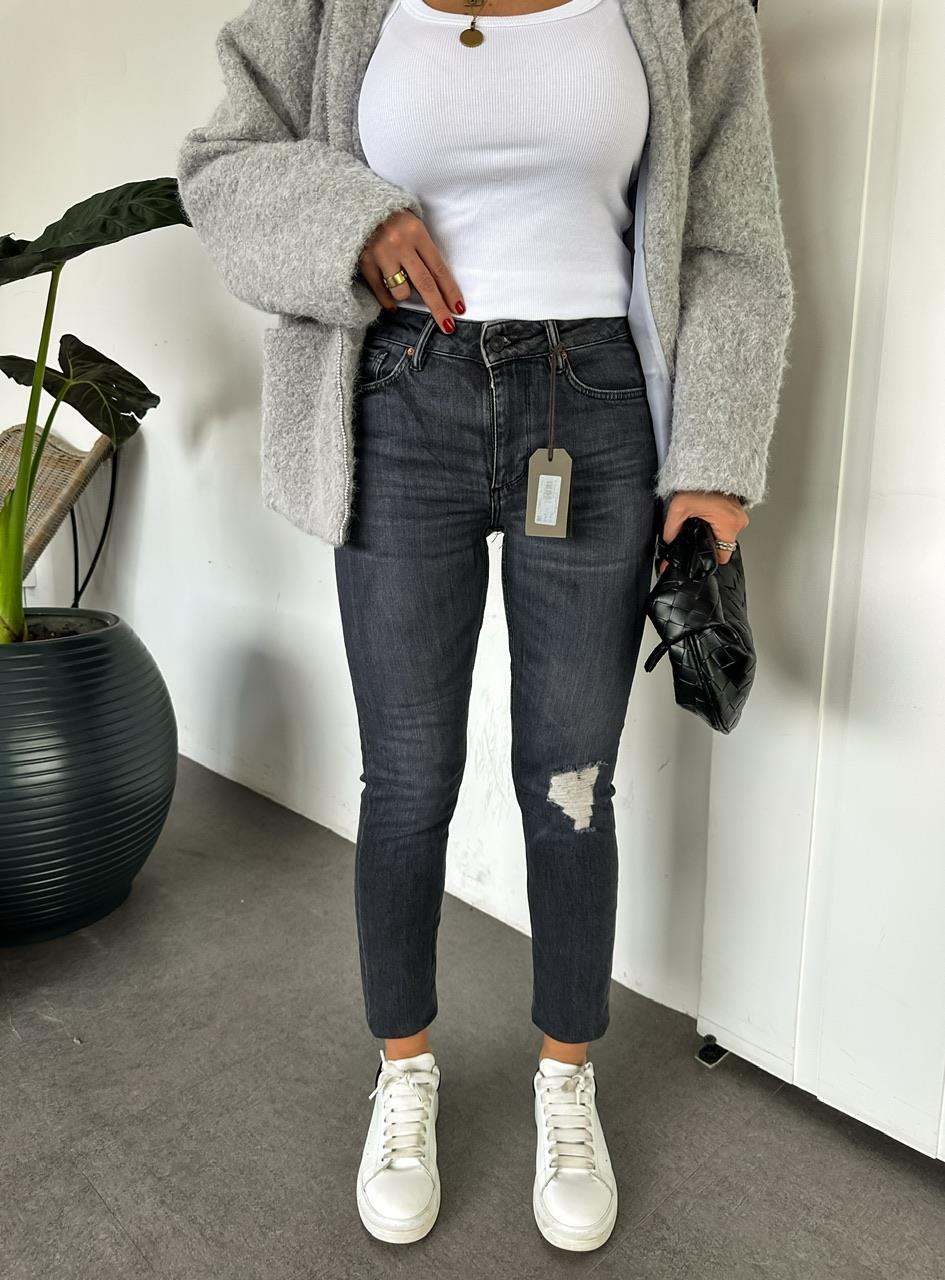 Antrasit Likralı Premium Jean