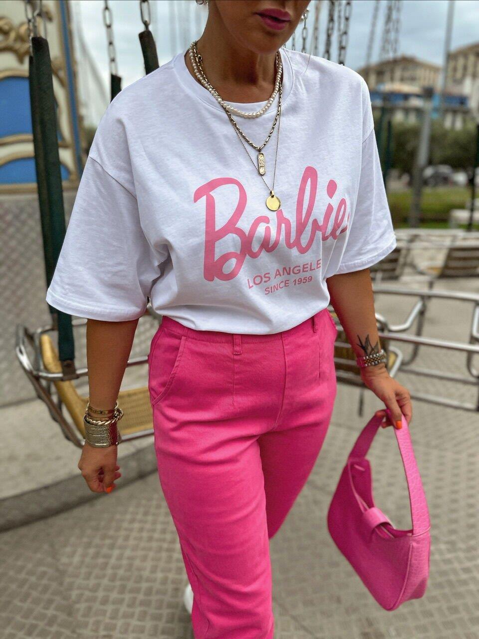 Beyaz Los Angeles Barbie Tshirt