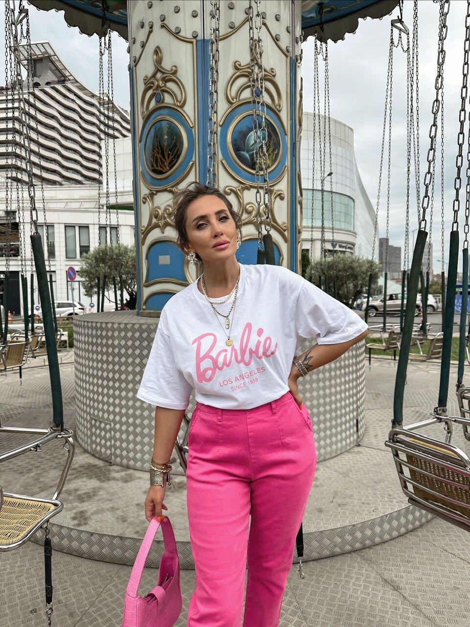Beyaz Los Angeles Barbie Tshirt