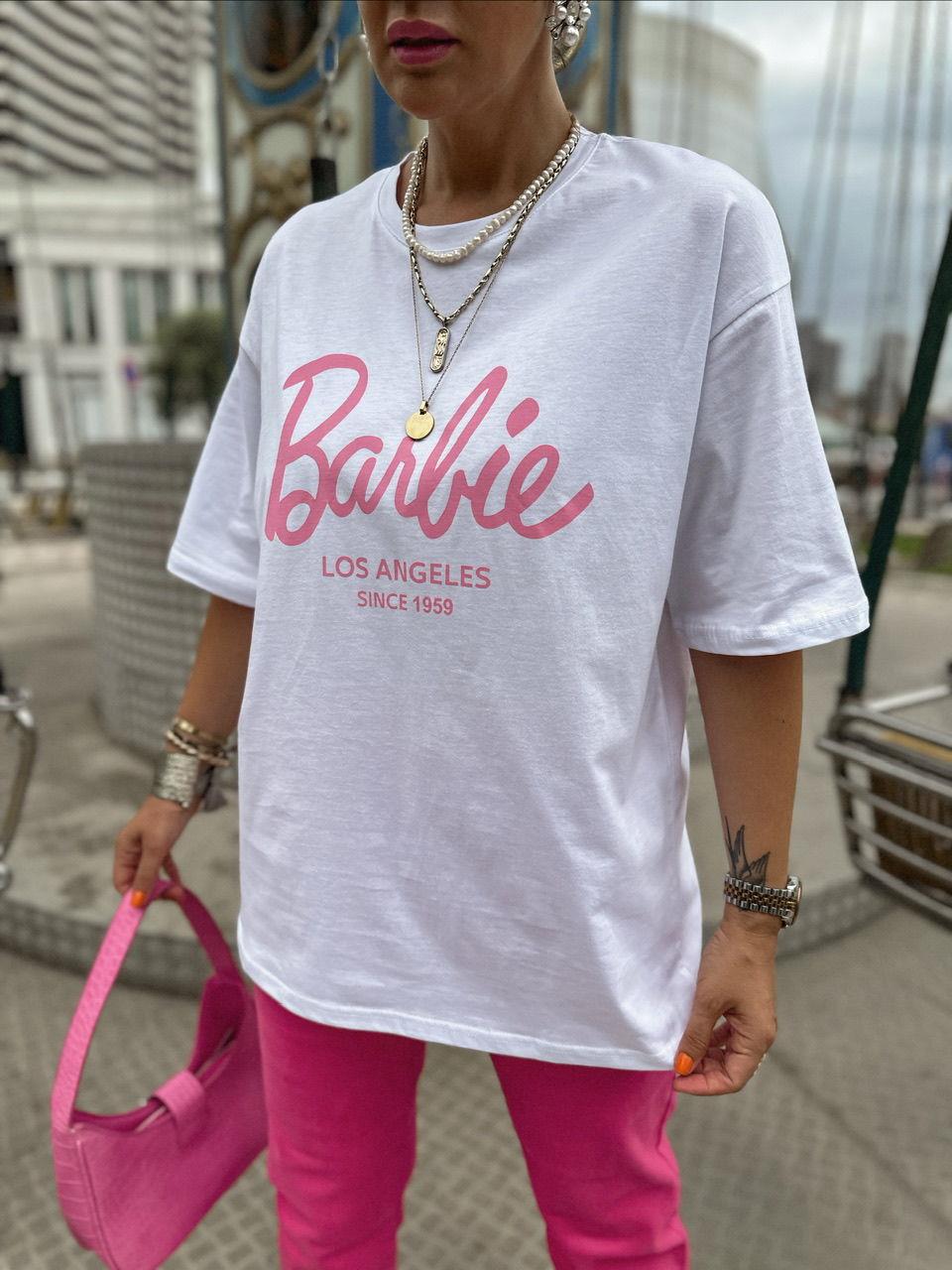Beyaz Los Angeles Barbie Tshirt