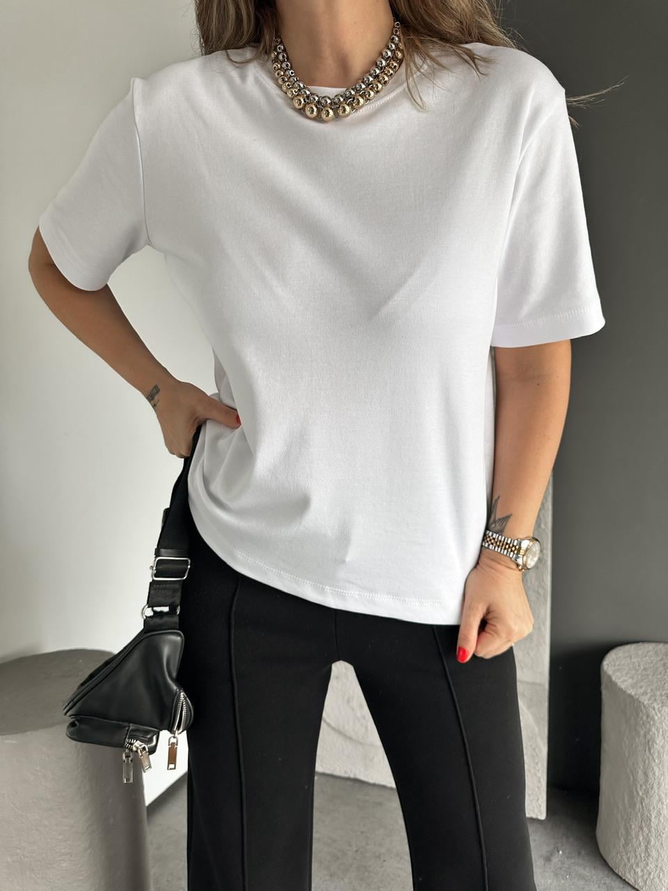 Beyaz Marka Model Cotton Tshirt