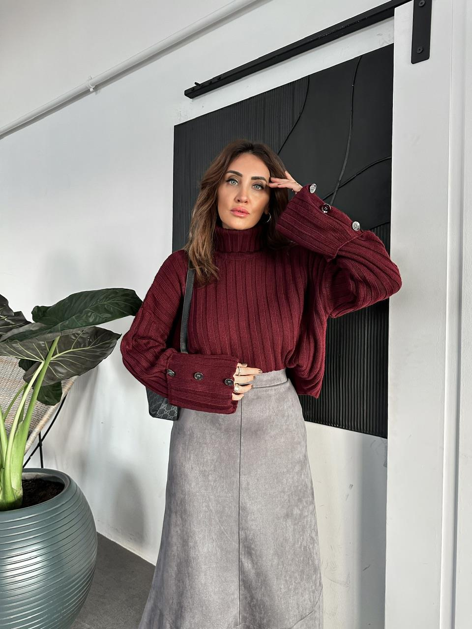 Bordo Double Kollu Kazak