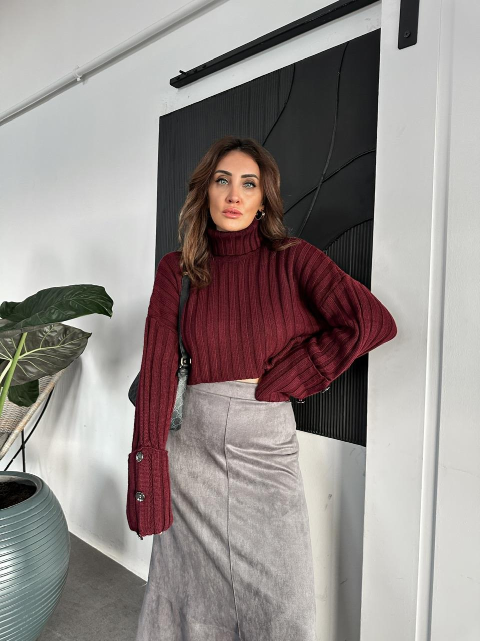 Bordo Double Kollu Kazak