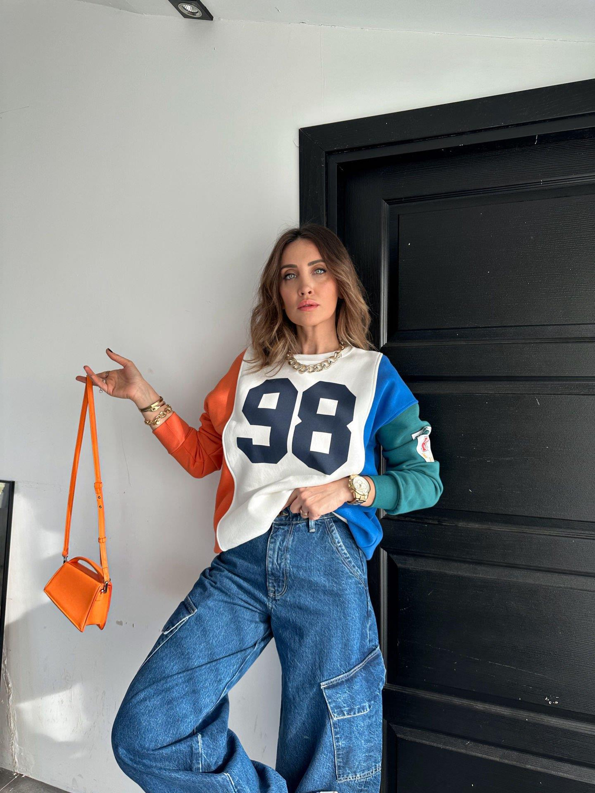 Çok Renkli 98 Sweatshirt