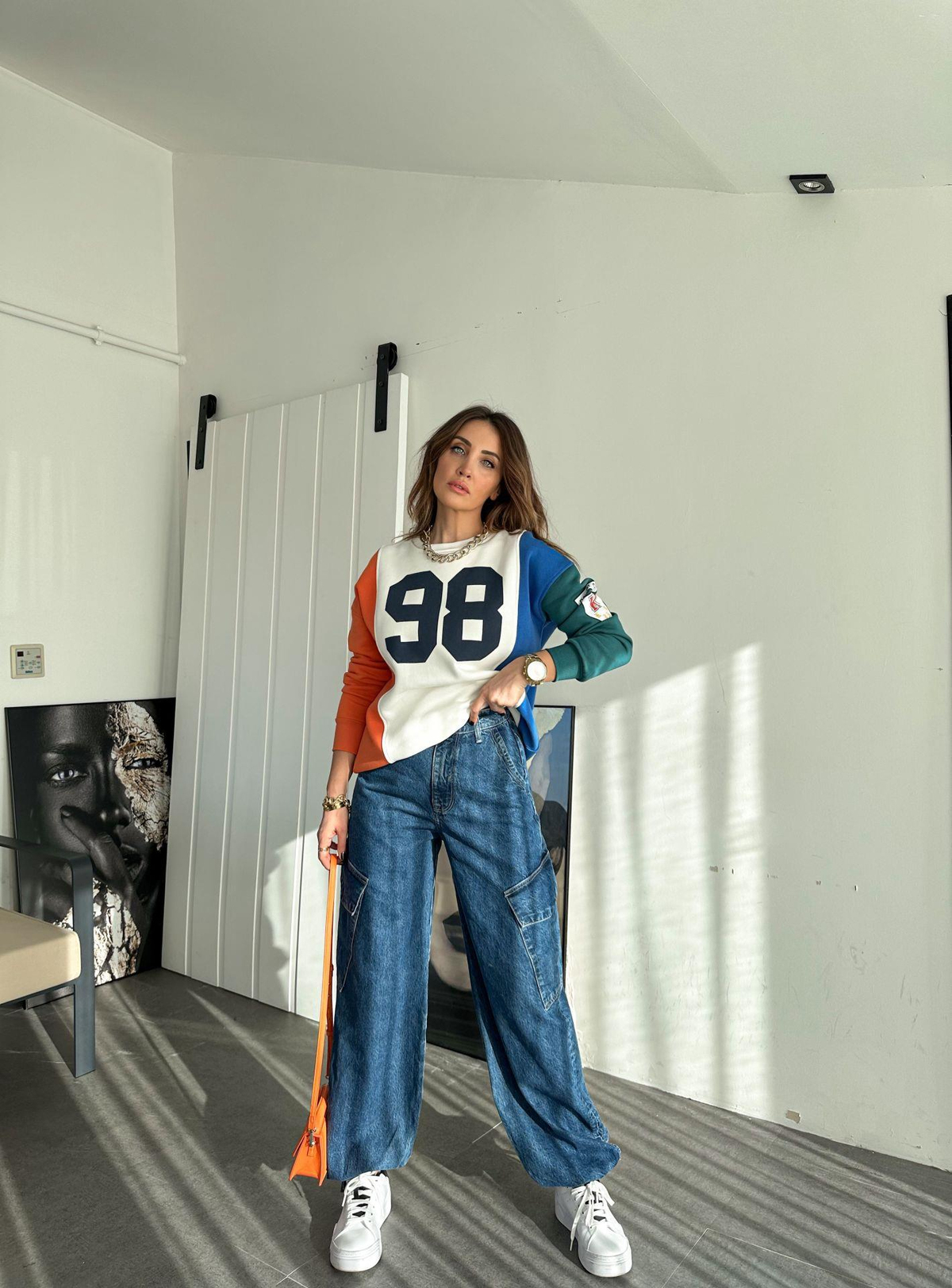 Çok Renkli 98 Sweatshirt
