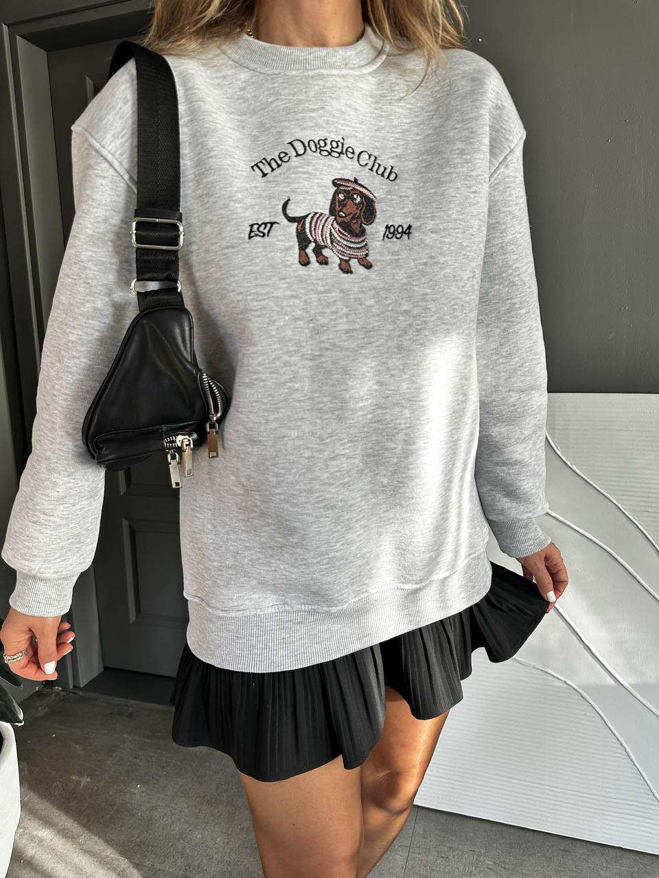 Gri Doggie Sweatshirt