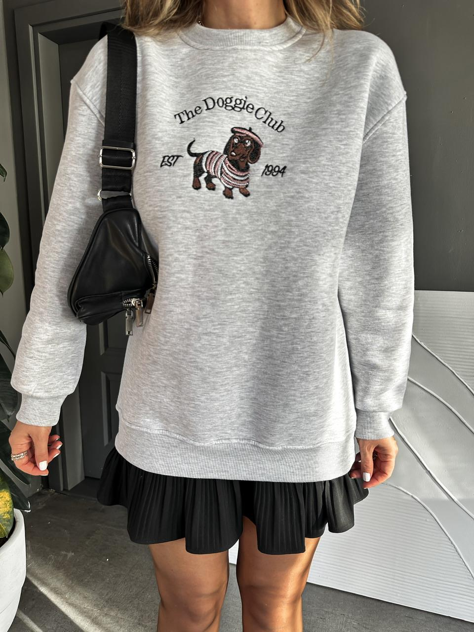 Gri Doggie Sweatshirt