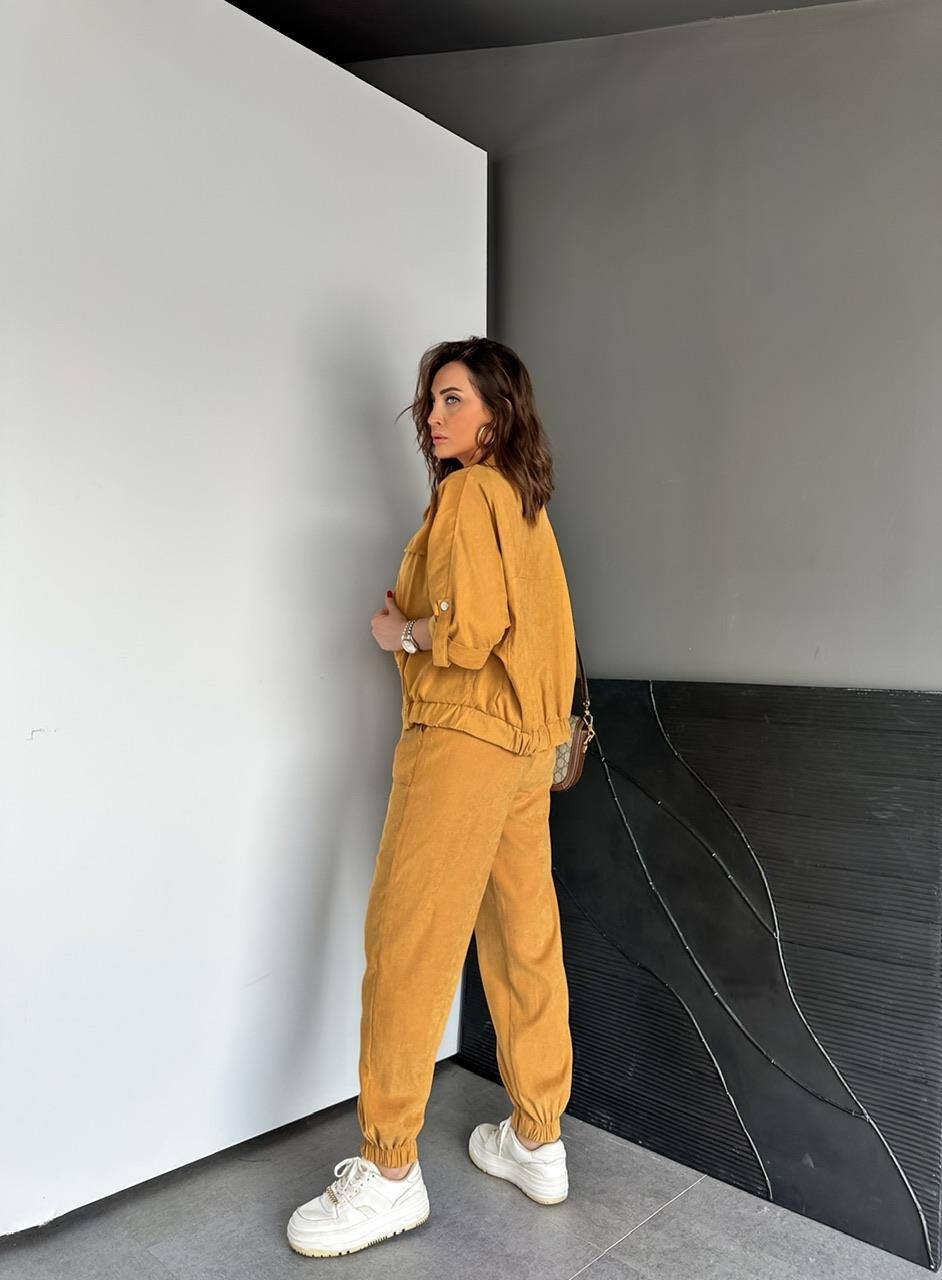 Hardal Çıtçıtlı Ceketli Spor Takım