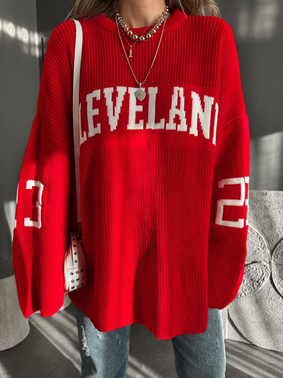Kırmızı Cleveland Salaş Kazak