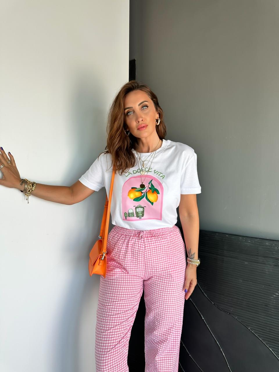La Dolce Vita Limonlu Tshirt