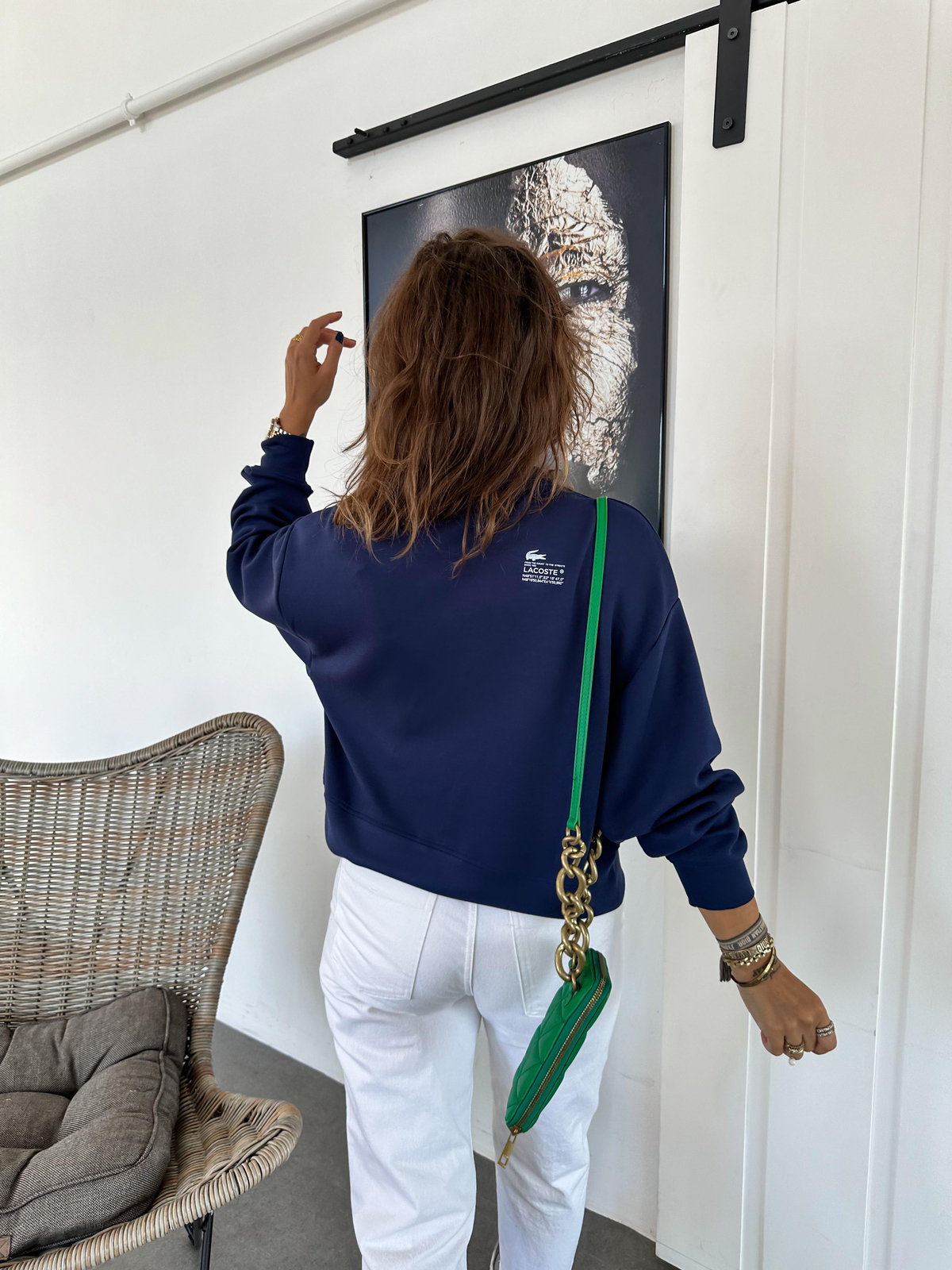 Lacivert Modal Premium Sweatshirt