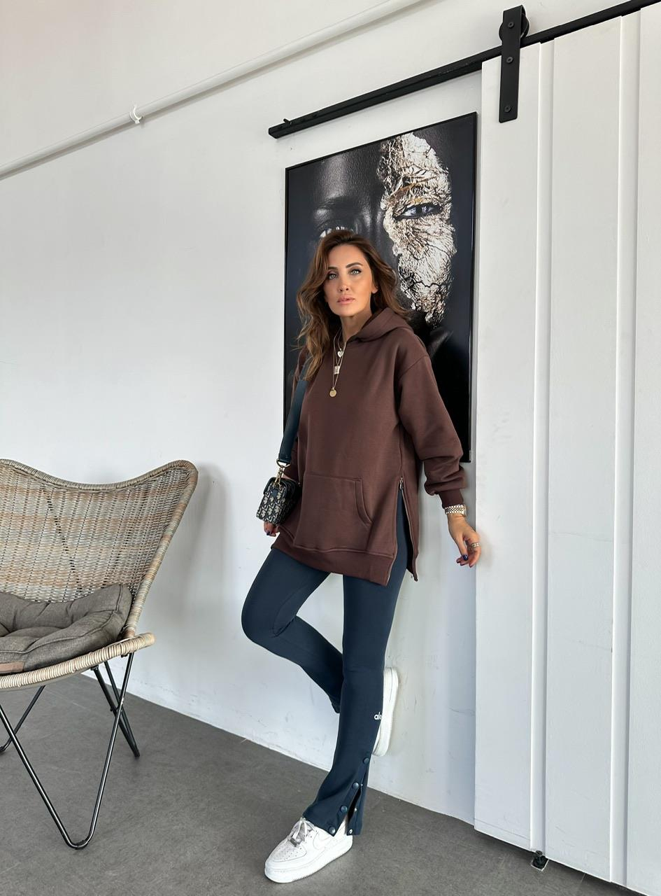 Lacivert Paçası Çıtçıtlı Orijinal Pantolon