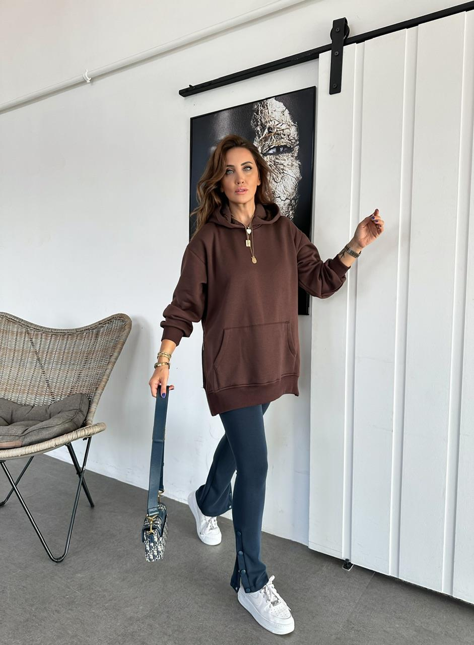 Lacivert Paçası Çıtçıtlı Orijinal Pantolon