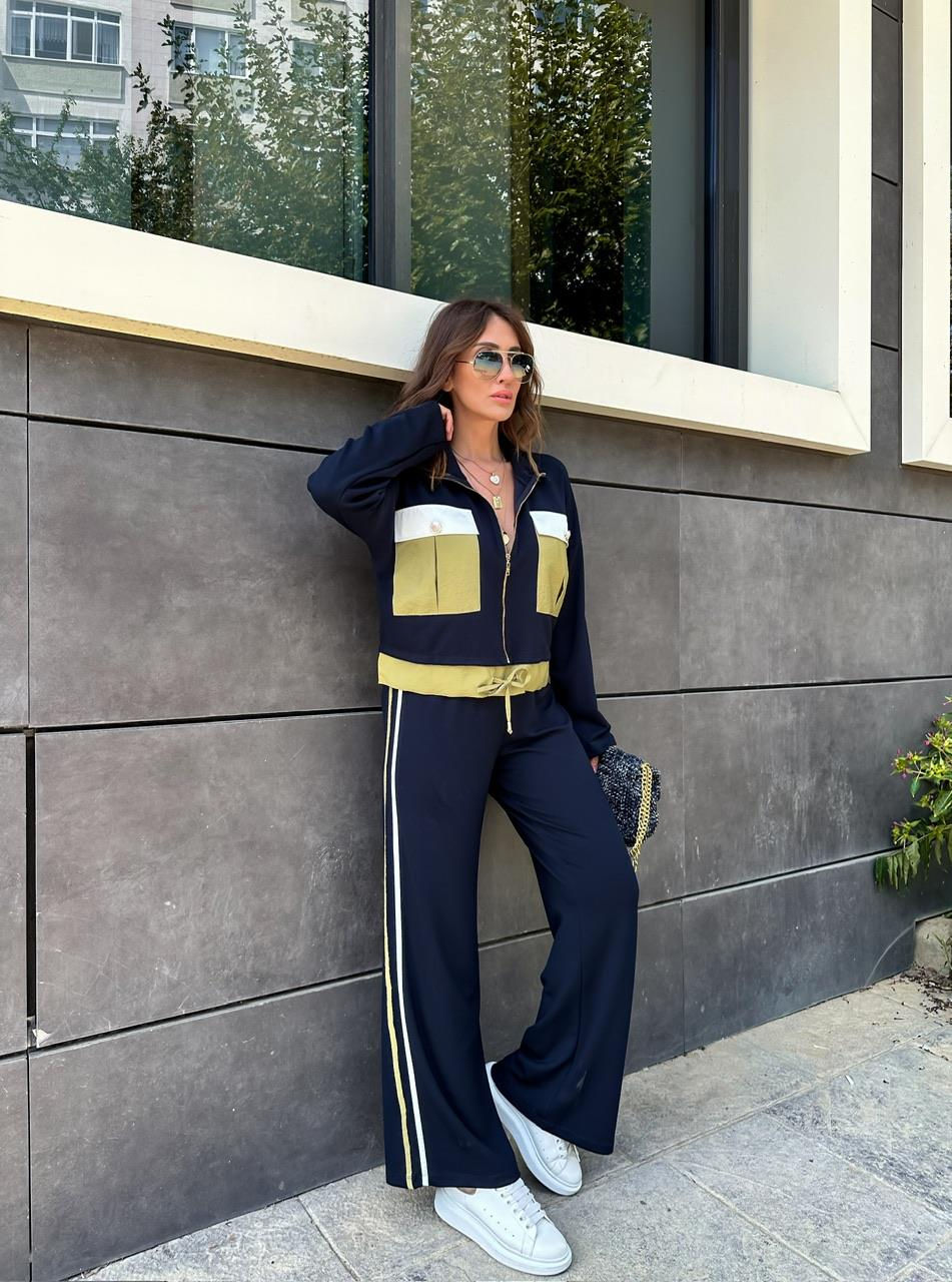 Lacivert Tasarım Modal Takım