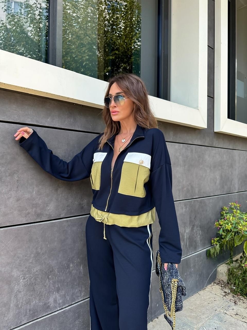 Lacivert Tasarım Modal Takım
