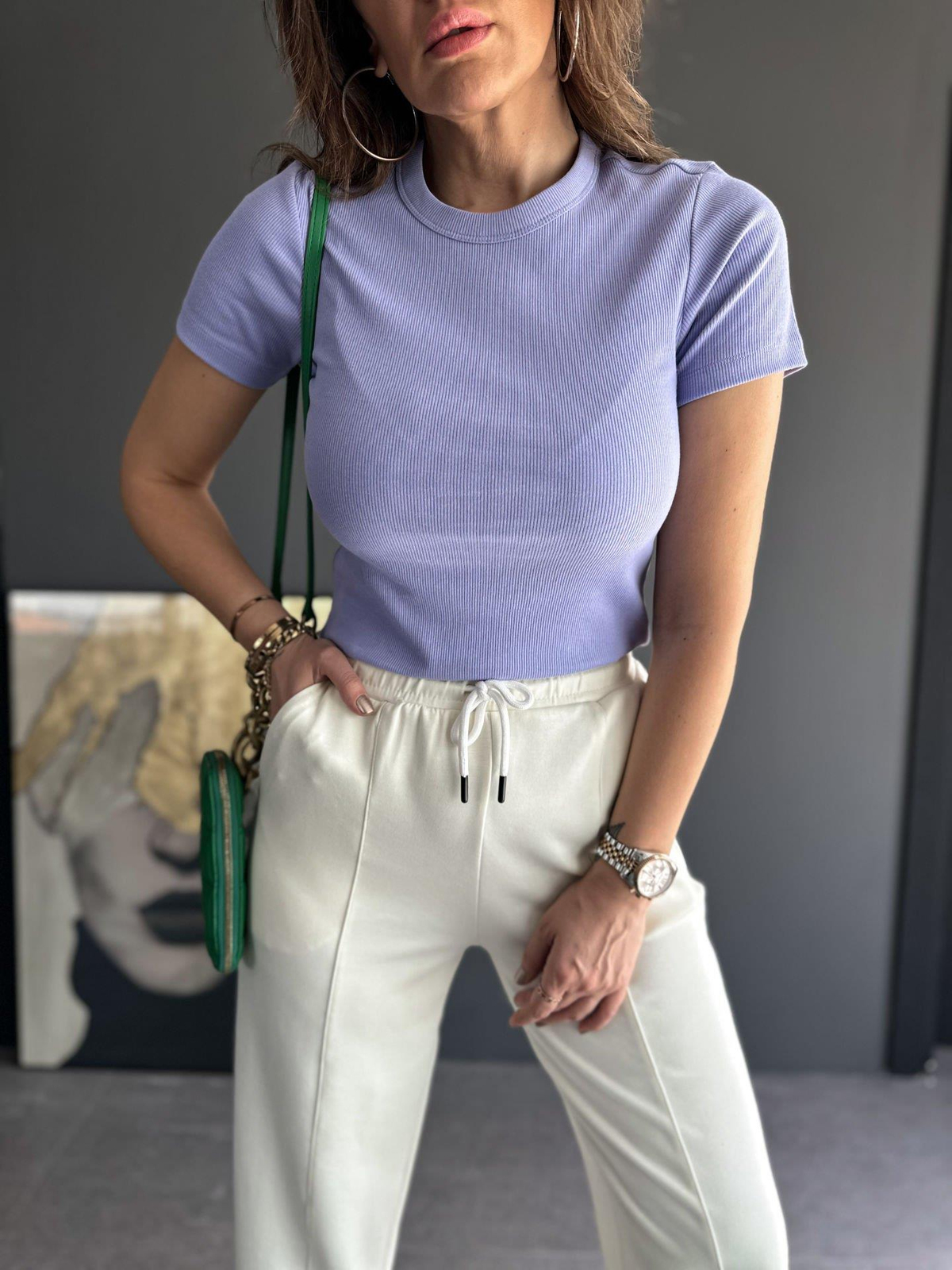 Lila Fitilli Organic Cotton Tshirt