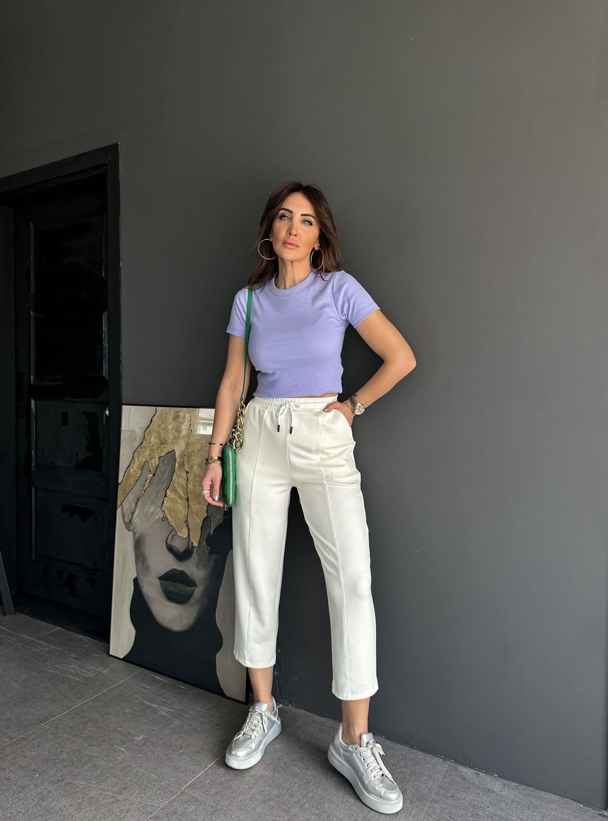 Lila Fitilli Organic Cotton Tshirt
