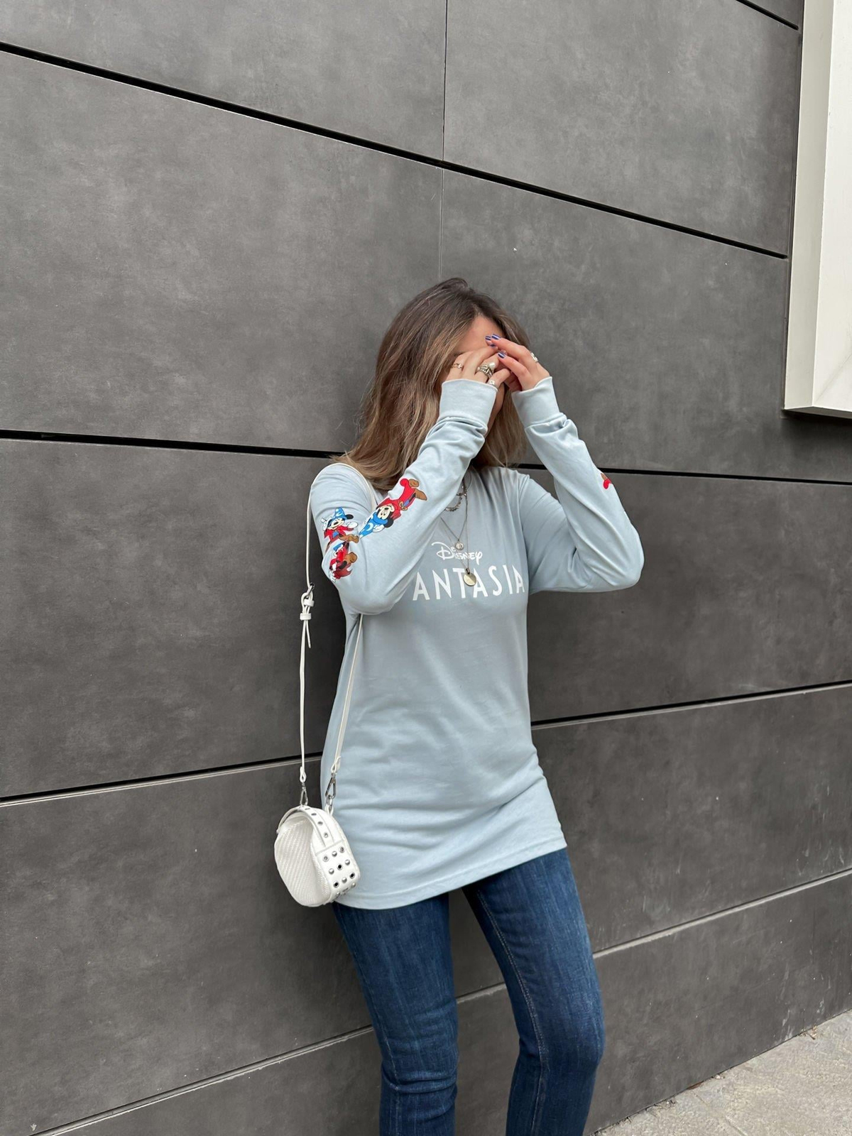 Mavi Fantasia Uzun Kollu Tshirt