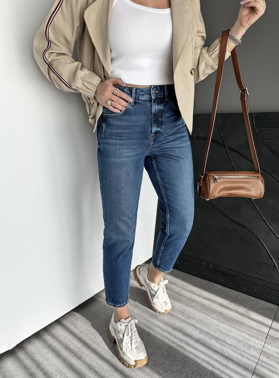 Mavi Mom Kalıp Orijinal Jean