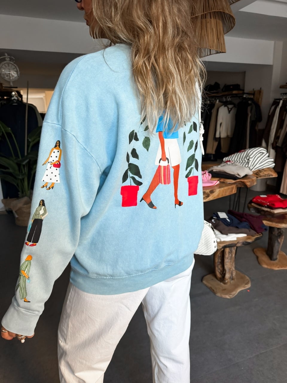 Mavi Phılıppo Yıkamalı Sweatshirt