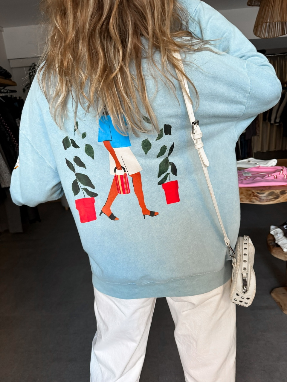Mavi Phılıppo Yıkamalı Sweatshirt
