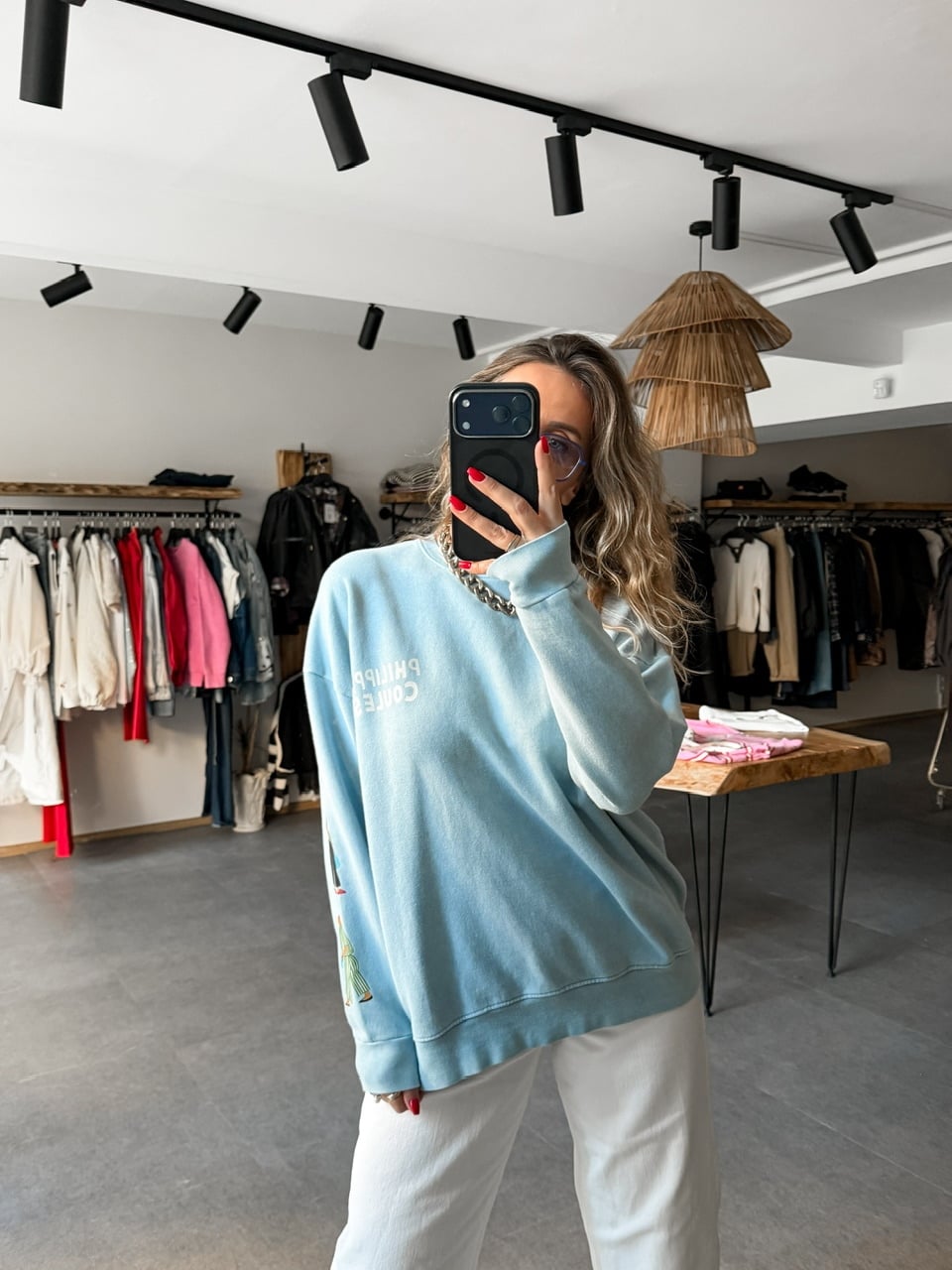 Mavi Phılıppo Yıkamalı Sweatshirt