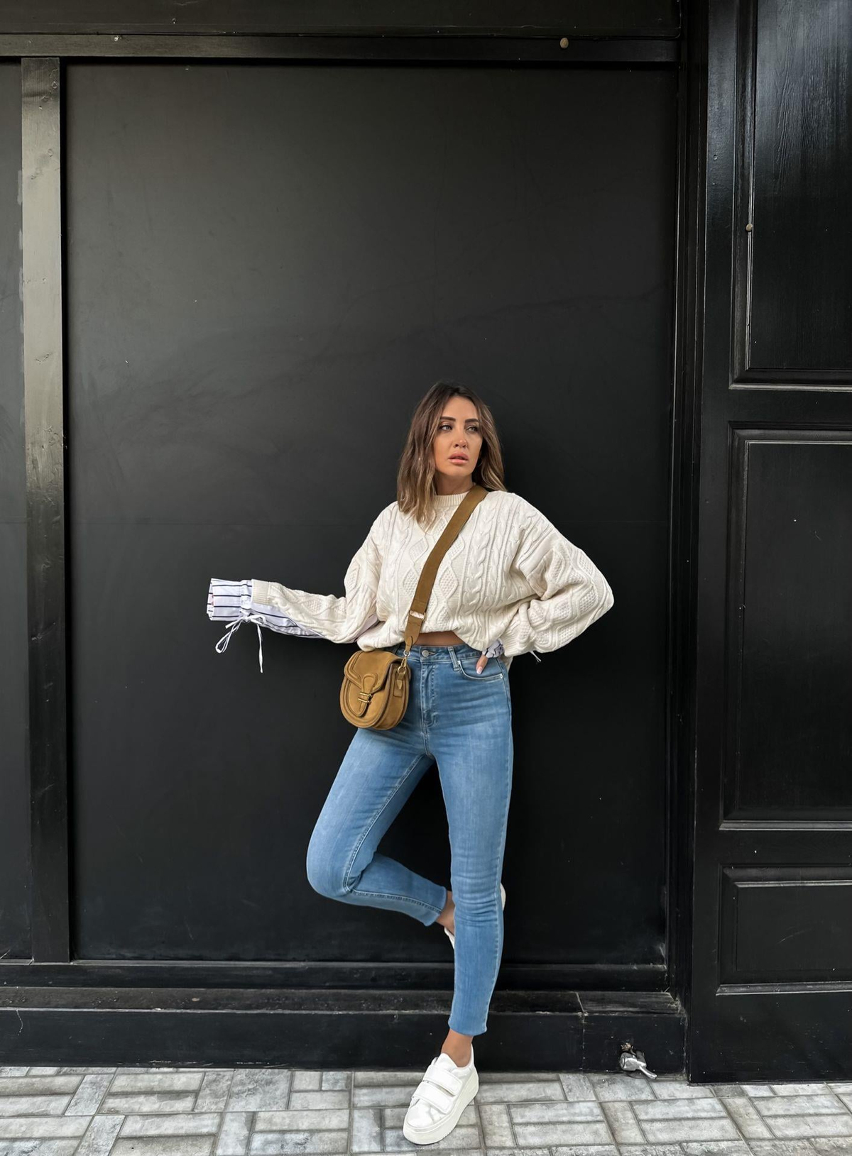 Mavi Slim Fit Likralı Jean
